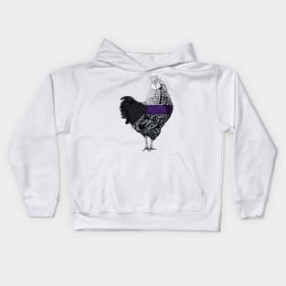 Chicken 4: Demisexual Pride (2022) Kids Hoodie